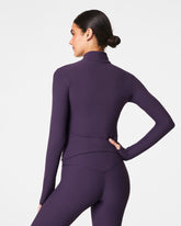 SPANXsmoothâ„¢ OnForm Full Zip Jacket | Aubergine